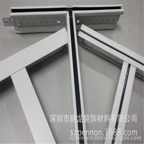 Ceiling Grid Components Ceiling T Grid Flat Slotted or Groove T Bar